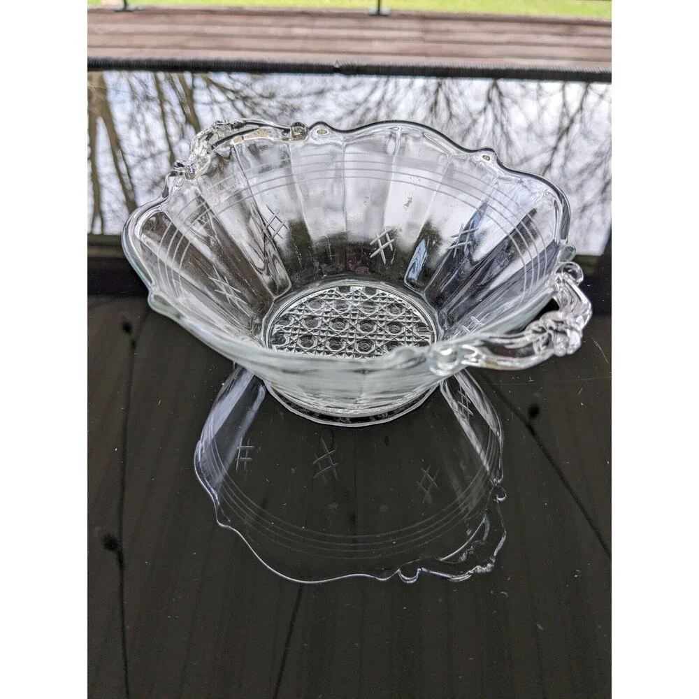Vintage Clear Depression Glass 5